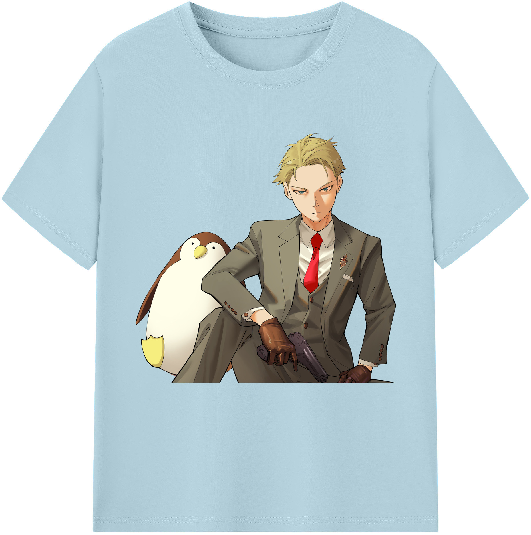（画像用） SPY×FAMILY间谍家家酒 綿100％半袖Tシャツ（フロントプリント）